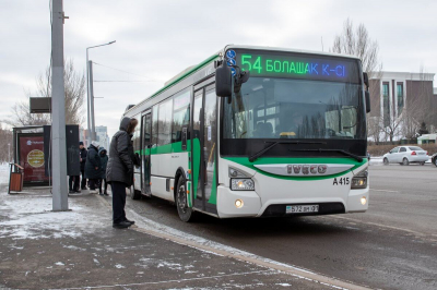 В Астане введены временные изменения в движении автобусов