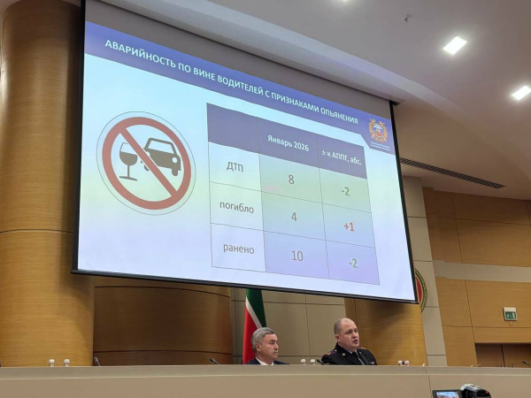 В январе по вине нетрезвых водителей на дорогах Татарстане погибли 4 человека