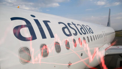 Акции Air Astana упали за последнюю неделю на 8,3%