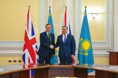Касым-Жомарт Токаев принял министра иностранных дел Великобритании