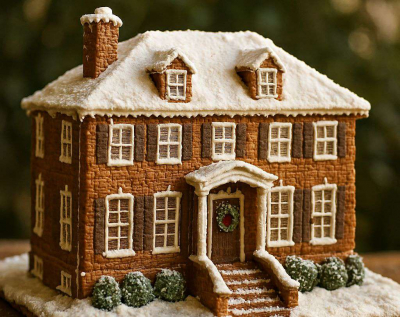 В США построили огромный пряничный дом по мотивам &laquo;Один дома&raquo;