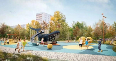 В Семее провели масштабную побелку деревьев