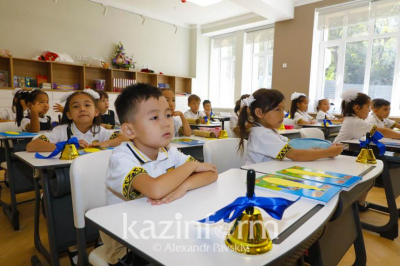 Более 70 % зачисленных в первые классы детей выбрали обучение на госязыке