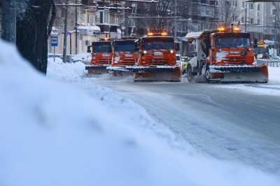 С улиц Казани с начала зимы вывезли более 590 тысяч тонн снега