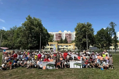 В Нижнекамске прошел детский Сабантуй для воспитанников пришкольных лагерей