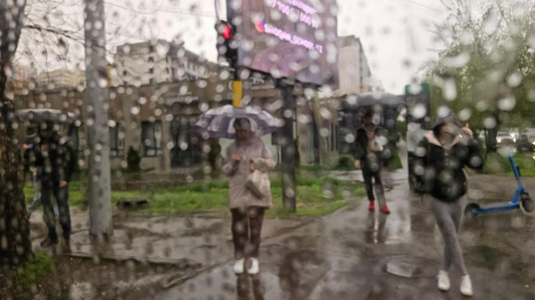 Дожди к концу недели прогнозируют в Алматы