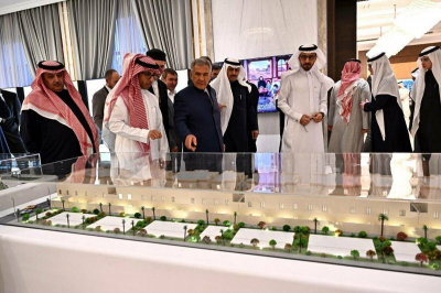 Минниханов встретился с руководством инвестиционной группы компаний из Саудовской Аравии