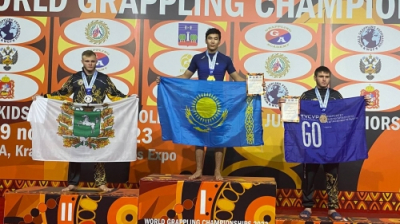 Актюбинец завоевал золото чемпионата мира по грэпплингу