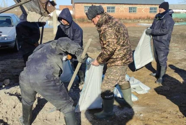 35 домов и 60 подворий подтоплено в селе Карамырза Костанайской области