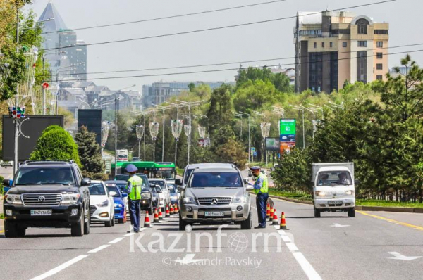 Несколько участков дорог перекроют в Алматы из-за велогонки