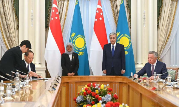 Какие документы подписали Казахстан и Сингапур