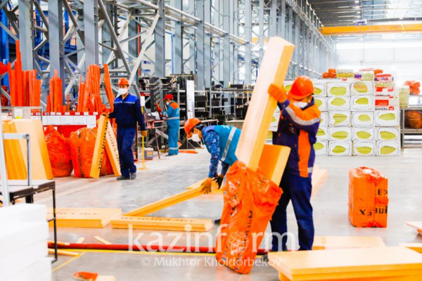 Доля казахстанских производителей стройматериалов увеличилась до 67%