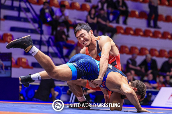 Ержет Жарлыкасын поборется за золотую медаль чемпионата мира по греко-римской борьбе