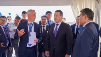 А.Смаилов ознакомился с проектом строительства крупного химического комплекса ТОО «ЕвроХим-Каратау»