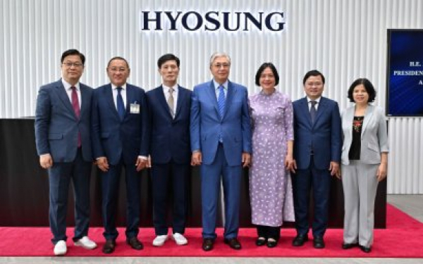 Президент посетил производственную площадку компании Hyosung Financial System Vina
