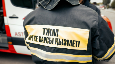Склад с медотходами горел в Алматинской области
