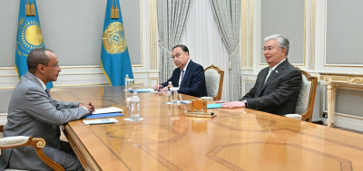 Токаев принял посла ОАЭ в Казахстане