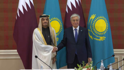 Президент провёл переговоры с премьером Катара