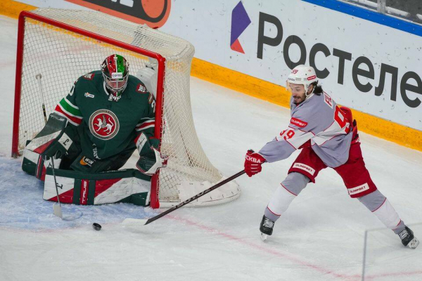 &laquo;Ак Барс&raquo; разгромил &laquo;Спартак&raquo; в матче регулярного чемпионата КХЛ