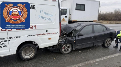 В Челнах произошло ДТП с двумя пострадавшими