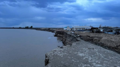 Паводковую воду из реки Урал направят в Каспийское море