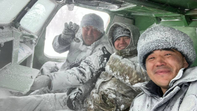 Спасатель, прошедший пешком в метель ради спасения людей, награждён медалью «Ерлігі үшін»