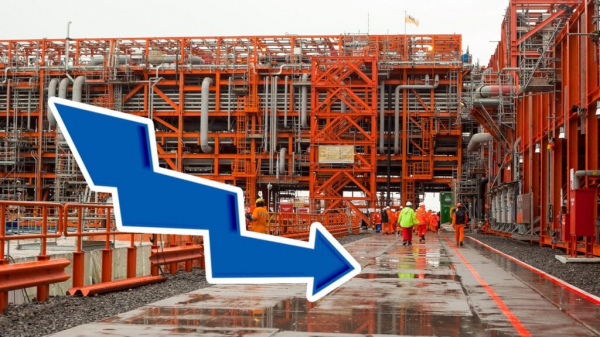 Добыча нефти на Кашагане упала на 38% из-за шторма на Черном море