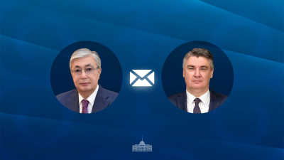 Токаев поздравил Президента Хорватии с национальным праздником