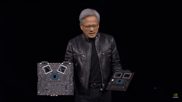 Акции Nvidia снизились после презентации нового чипа для ИИ
