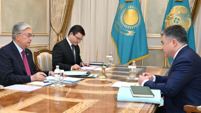 Глава Нацбанка рассказал Токаеву о мерах по снижению инфляции